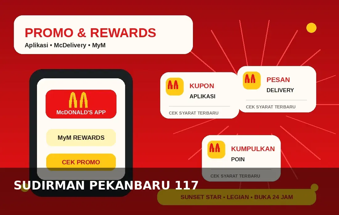 Akses promo aplikasi, MyM Rewards, dan McDelivery untuk Khatib Sulaiman